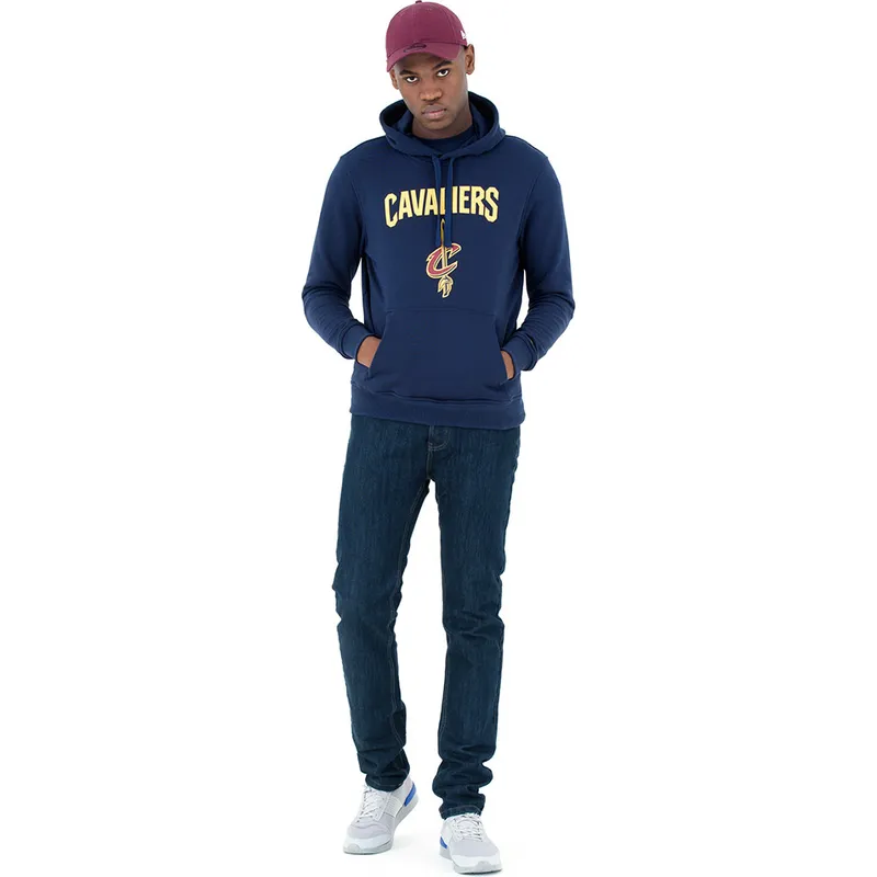 majice-s-kapuljacom-s-kapuljacom-plava-pullover-hoody-cleveland-cavaliers-nba-new-era