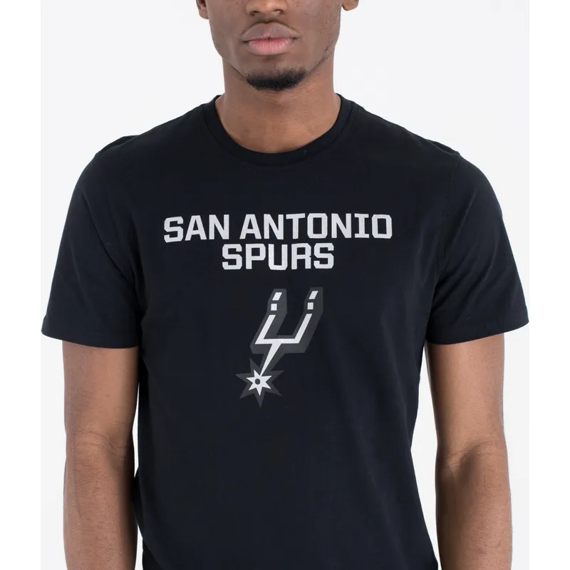 majice-kratki-rukav-crna-san-antonio-spurs-nba-new-era