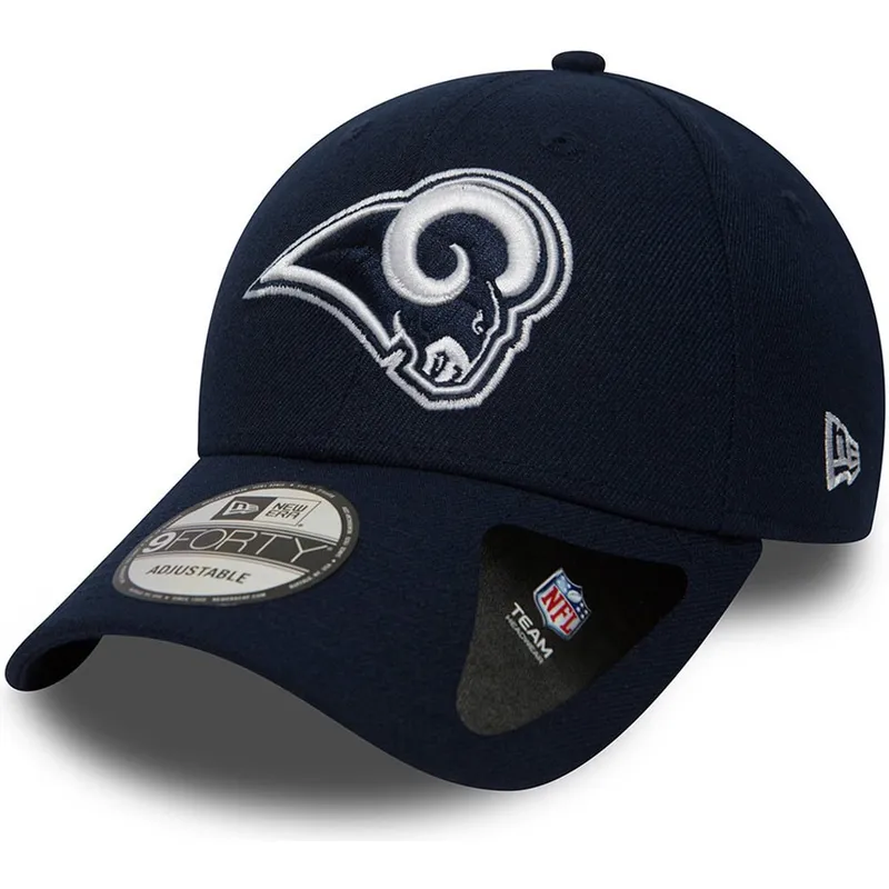 kapa-zaobljena-mornarsko-plava-podesiv-9forty-the-league-los-angeles-rams-nfl-new-era