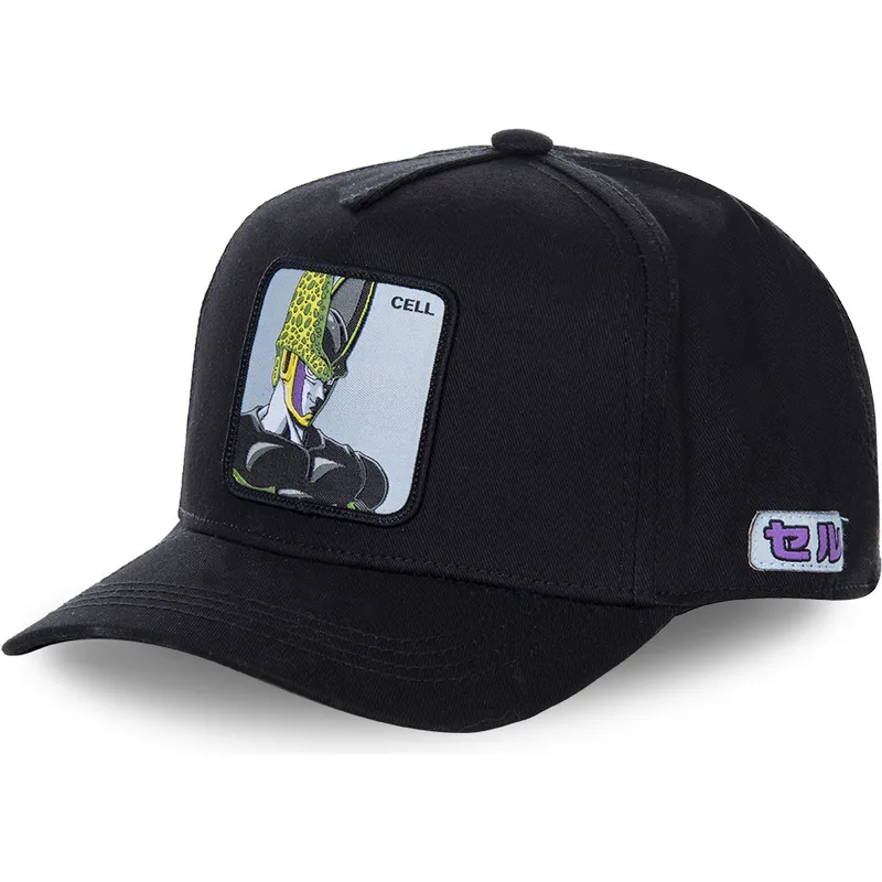 kapa-zaobljena-crna-snapback-celc-cell-dragon-ball-capslab