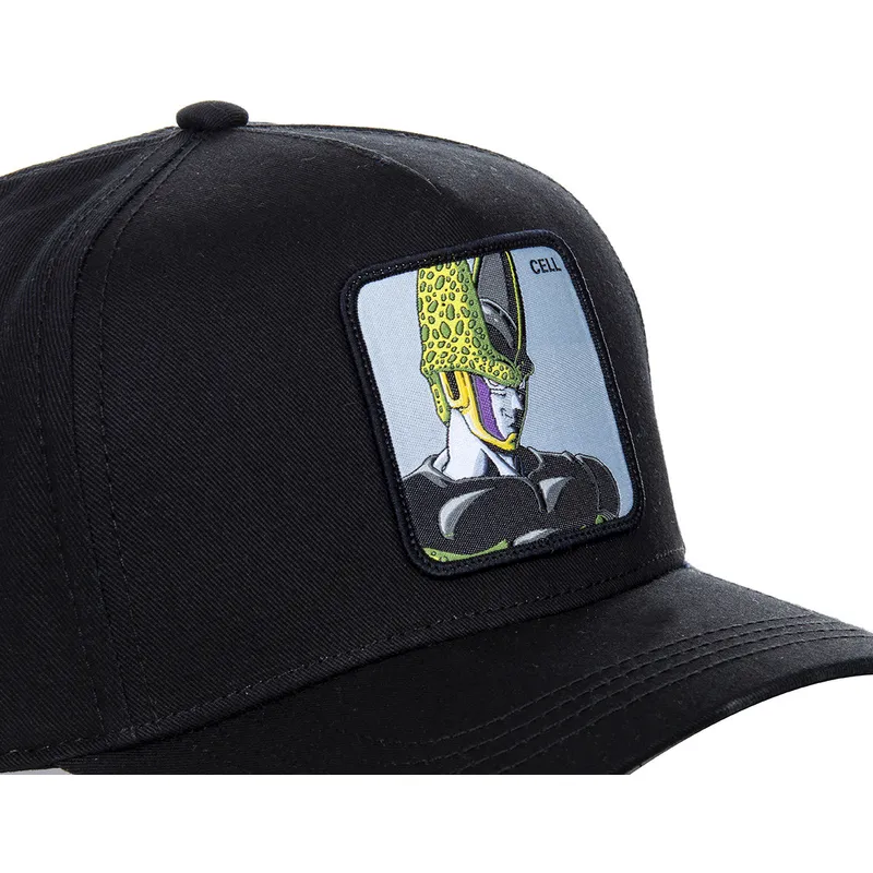 kapa-zaobljena-crna-snapback-celc-cell-dragon-ball-capslab