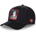 kapa-zaobljena-crna-snapback-clasico-sup4-superman-dc-comics-capslab