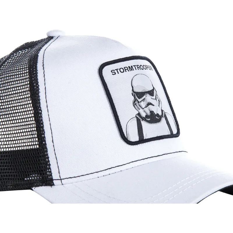 kapa-zaobljena-bijela-snapback-wa-stormtrooper-star-wars-capslab kapa-zaobljena-bijela-snapback-wa-stormtrooper-star-wars-capslab