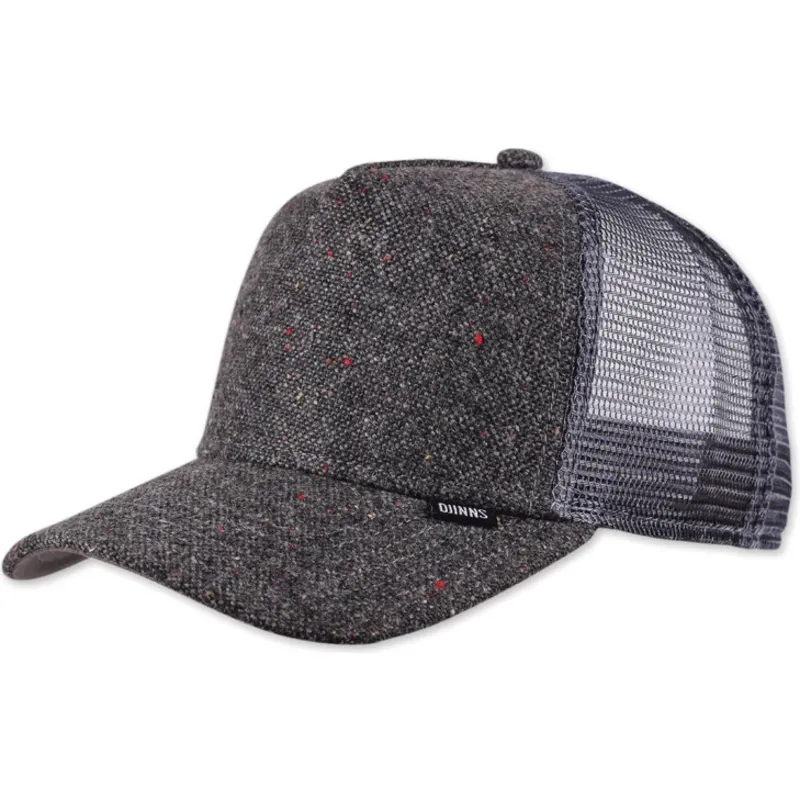 kapa-zaobljena-siva-snapback-spotted-edge-djinns
