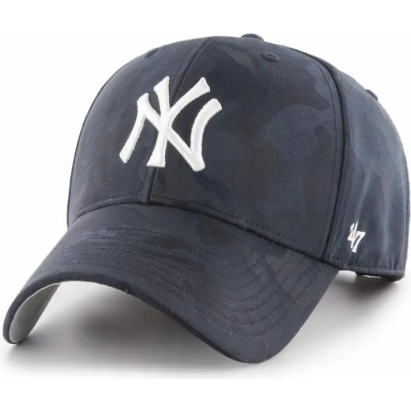kapa-zaobljena-maskirni-podesiv-new-york-yankees-mlb-47-brand