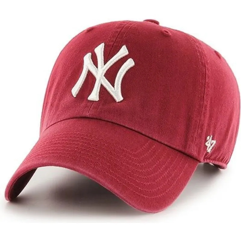 kapa-zaobljena-crvena-podesiv-cardenal-new-york-yankees-mlb-47-brand