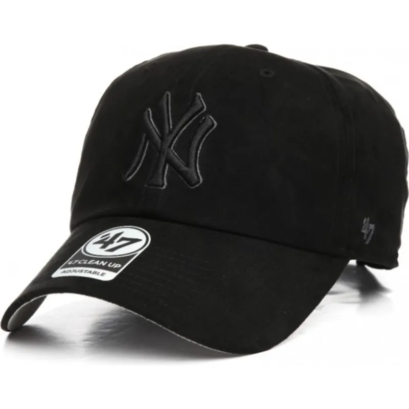 kapa-zaobljena-crna-podesiv-new-york-yankees-mlb-47-brand