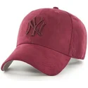 kapa-zaobljena-crvena-podesiv-new-york-yankees-mlb-47-brand