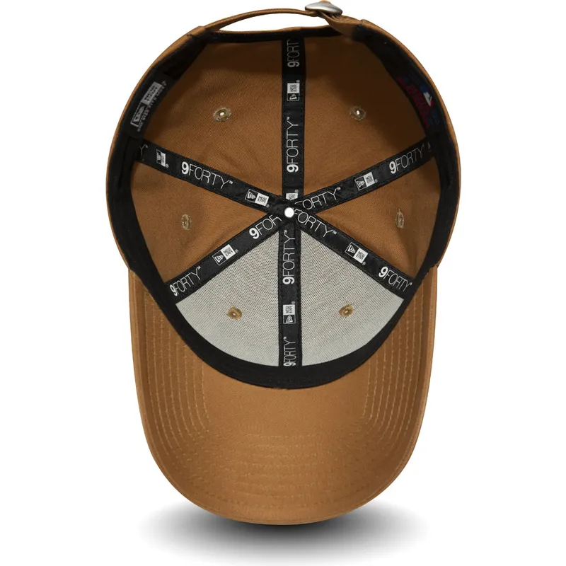 kapa-zaobljena-smeda-podesiv-9forty-essential-new-york-yankees-mlb-new-era