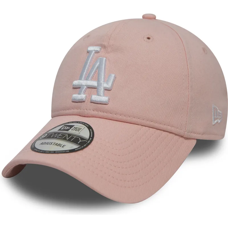 kapa-zaobljena-ruzicasta-podesiv-9twenty-essential-packable-los-angeles-dodgers-mlb-new-era