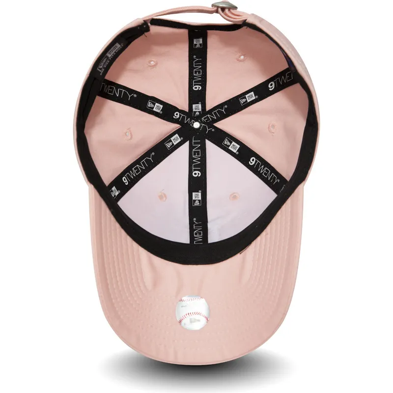 kapa-zaobljena-ruzicasta-podesiv-9twenty-essential-packable-los-angeles-dodgers-mlb-new-era