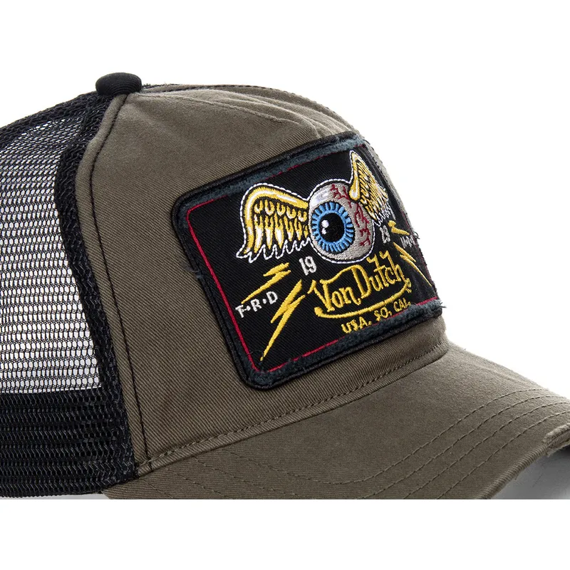 cap-zaobljena-brown-snapback-von-dutch