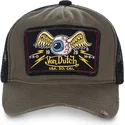 cap-zaobljena-brown-snapback-von-dutch