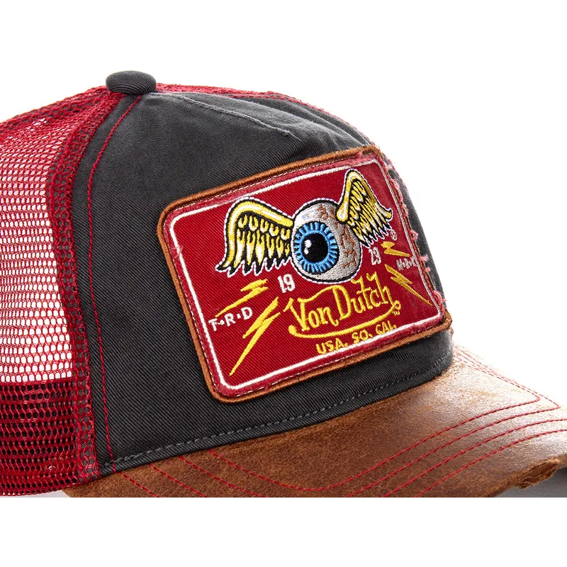 kapa-zaobljena-crna-snapback-truck04-von-dutch kapa-zaobljena-crna-snapback-truck04-von-dutch