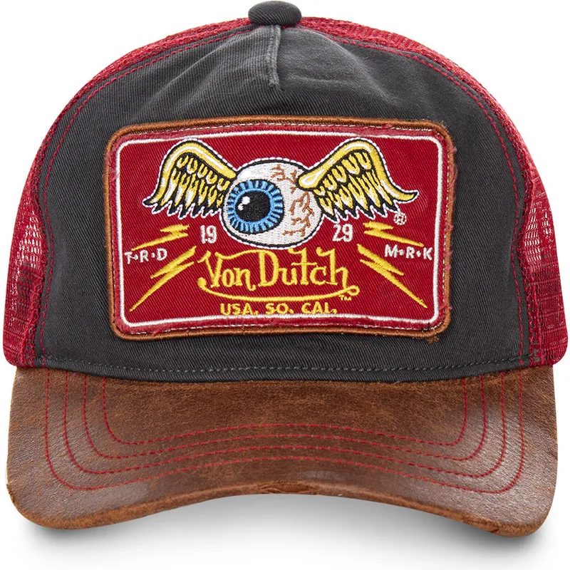 kapa-zaobljena-crna-snapback-truck04-von-dutch kapa-zaobljena-crna-snapback-truck04-von-dutch