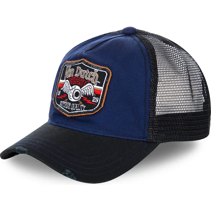 kapa-zaobljena-plava-snapback-truck03-von-dutch