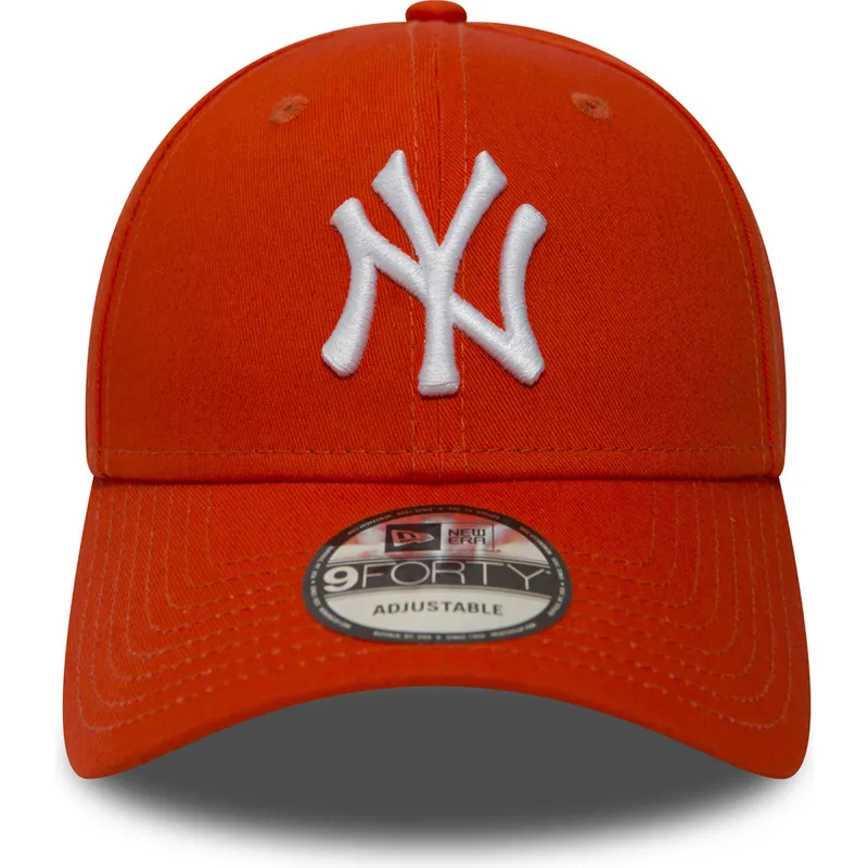 kapa-zaobljena-narancasta-podesiv-9forty-essential-new-york-yankees-mlb-new-era