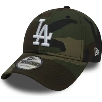 kapa-zaobljena-maskirni-podesiv-9twenty-essential-packable-los-angeles-dodgers-mlb-new-era