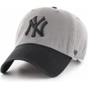 kapa-zaobljena-siva-podesiv-new-york-yankees-mlb-47-brand