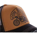 kapa-zaobljena-smeda-snapback-crew6-von-dutch