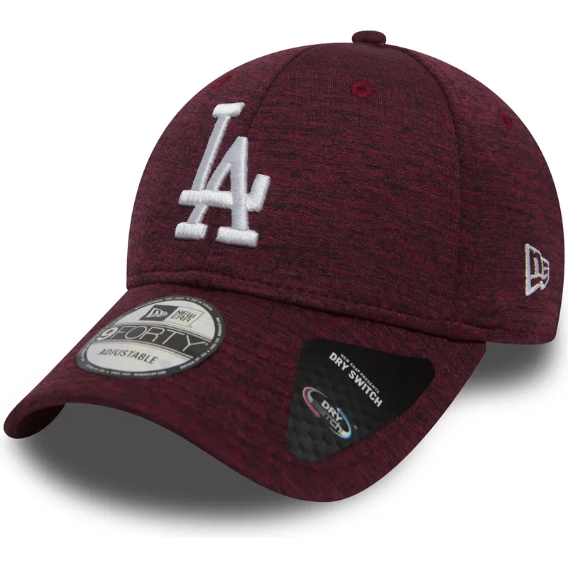 kapa-zaobljena-crvena-podesiv-9forty-dry-switch-los-angeles-dodgers-mlb-new-era