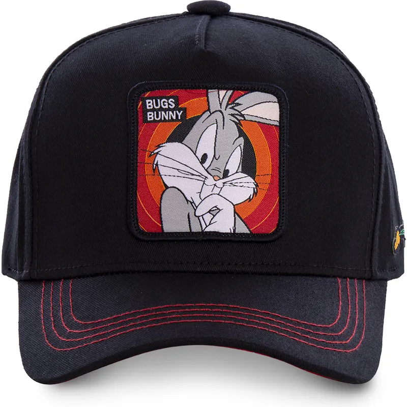 kapa-zaobljena-crna-snapback-bug2-zeko-dusko-looney-tunes-capslab kapa-zaobljena-crna-snapback-bug2-zeko-dusko-looney-tunes-capslab