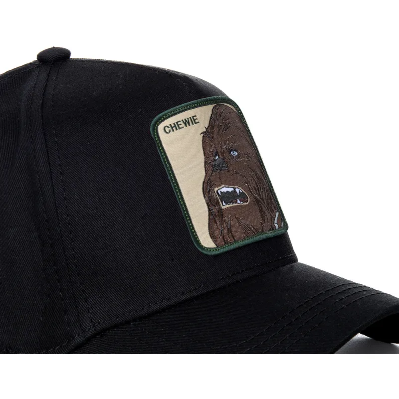 kapa-zaobljena-crna-snapback-che3-chewbacca-star-wars-capslab