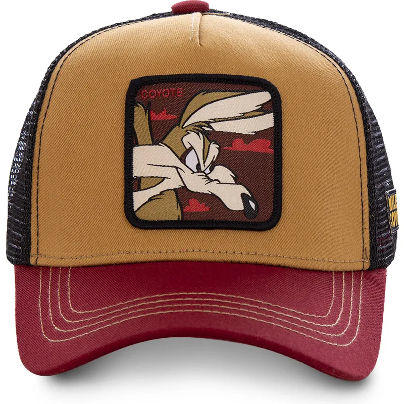 cap-zaobljena-brown-snapback-coyote-looney-tunes-capslab