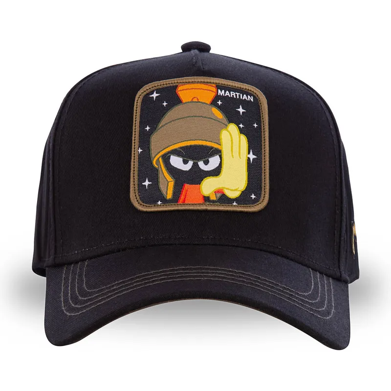 kapa-zaobljena-crna-snapback-mar3-marvin-marsovac-looney-tunes-capslab