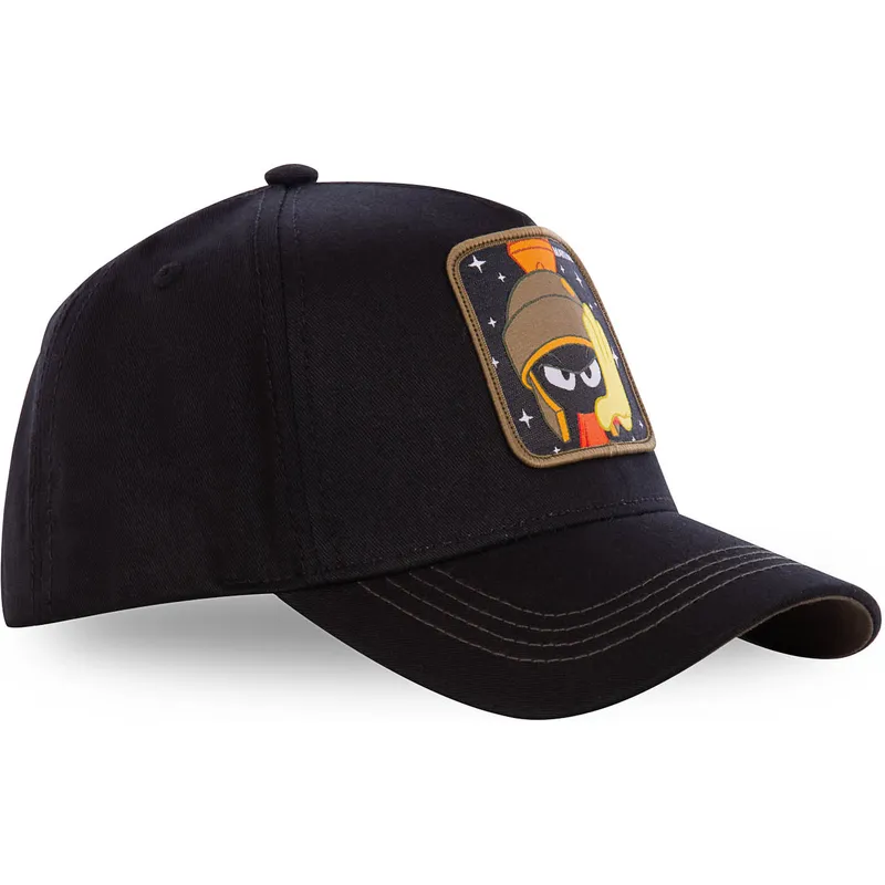 kapa-zaobljena-crna-snapback-mar3-marvin-marsovac-looney-tunes-capslab