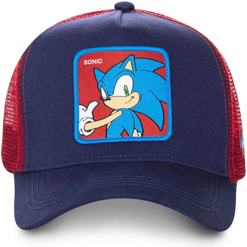 kapa-zaobljena-mornarsko-plava-snapback-so1-sonic-sonic-the-hedgehog-capslab