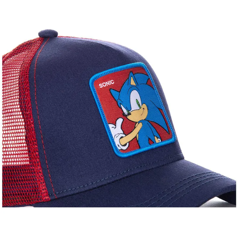 kapa-zaobljena-mornarsko-plava-snapback-so1-sonic-sonic-the-hedgehog-capslab
