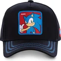 kapa-zaobljena-crna-snapback-so1b-sonic-sonic-the-hedgehog-capslab