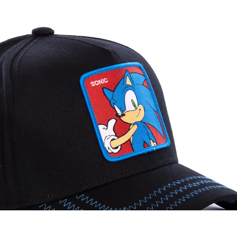 kapa-zaobljena-crna-snapback-so1b-sonic-sonic-the-hedgehog-capslab