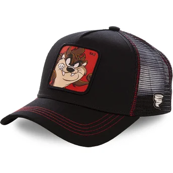 Kape zaobljena crna snapback Diablo Tasmanijski vrag Looney Tunes Capslab