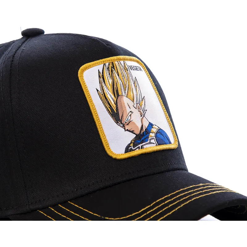 kapa-zaobljena-crna-snapback-super-saiyan-ve2-vegeta-dragon-ball-capslab