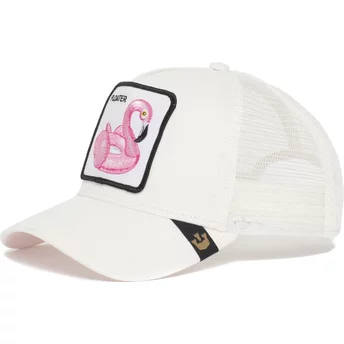Goorin Bros. Flamingo Floater White Trucker Hat