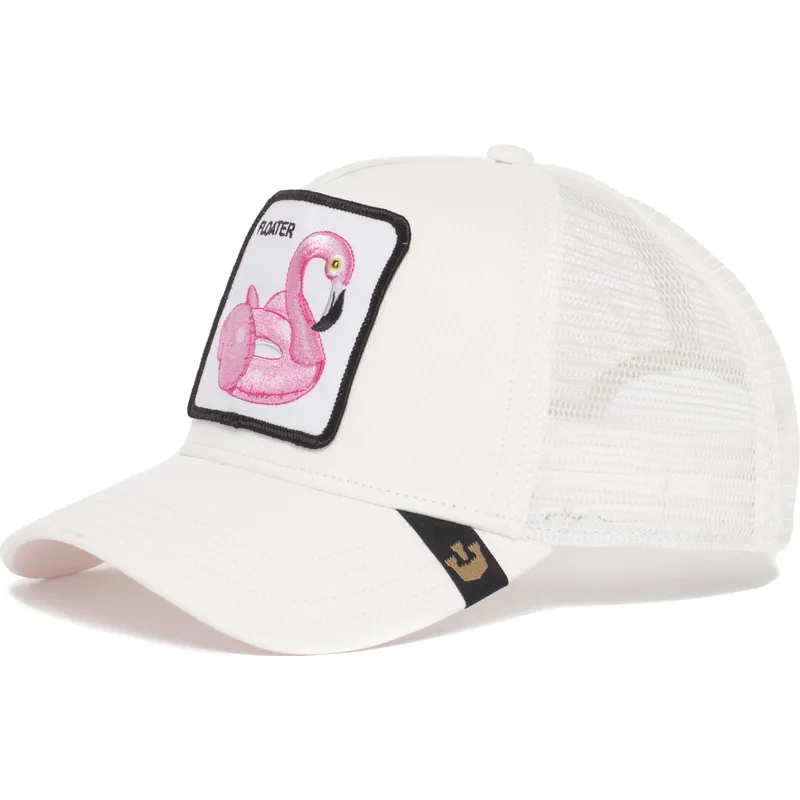 kapa-zaobljena-bijela-snapback-flotador-floater-the-farm-goorin-bros
