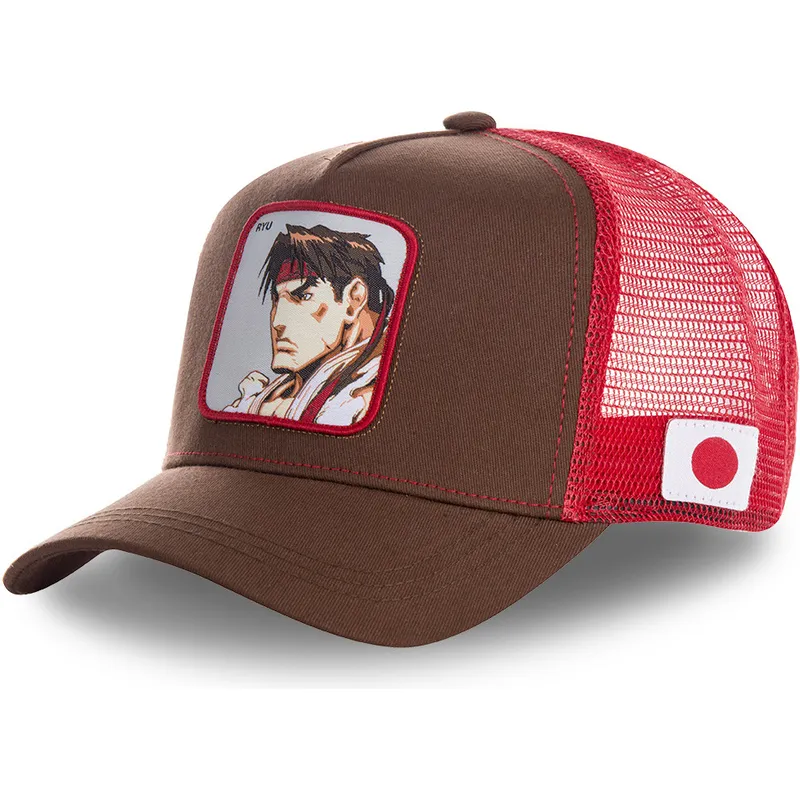 kapa-zaobljena-crvena-snapback-ryu-street-fighter-capslab kapa-zaobljena-crvena-snapback-ryu-street-fighter-capslab