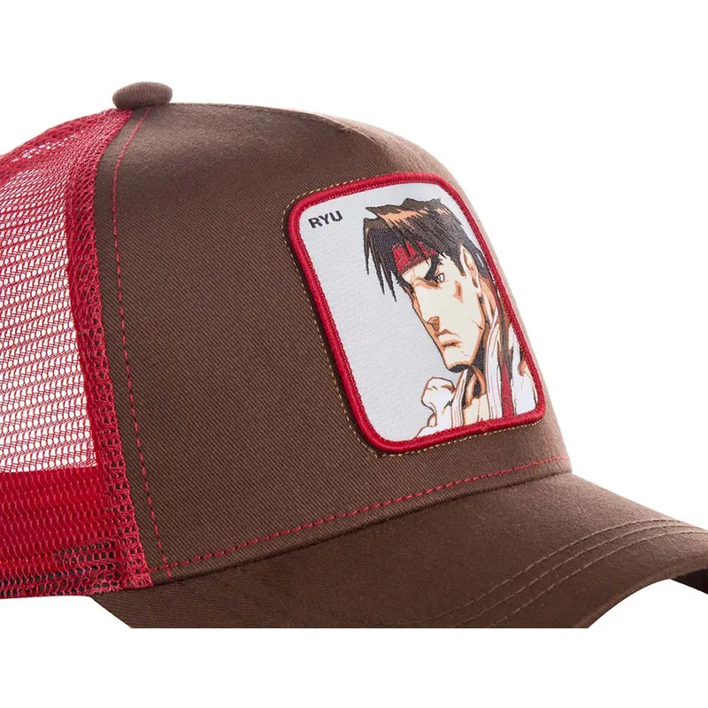 kapa-zaobljena-crvena-snapback-ryu-street-fighter-capslab kapa-zaobljena-crvena-snapback-ryu-street-fighter-capslab