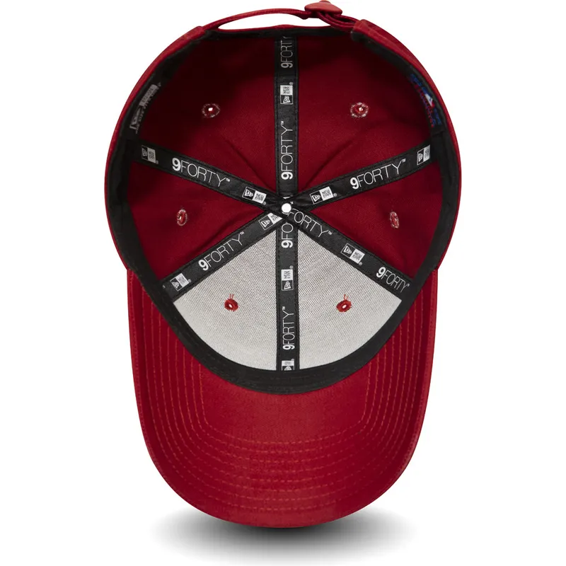 kapa-zaobljena-crvena-podesiv-9forty-essential-new-york-yankees-mlb-new-era