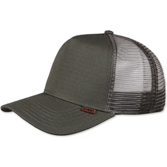 Kapa zaobljena zelena snapback M-Ribstop Djinns