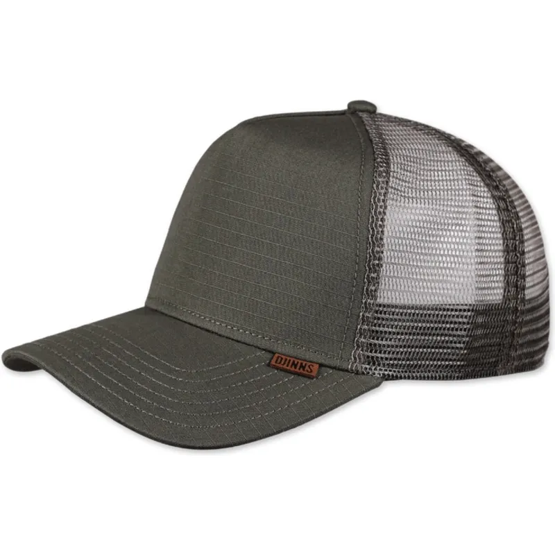 kapa-zaobljena-zelena-snapback-m-ribstop-djinns
