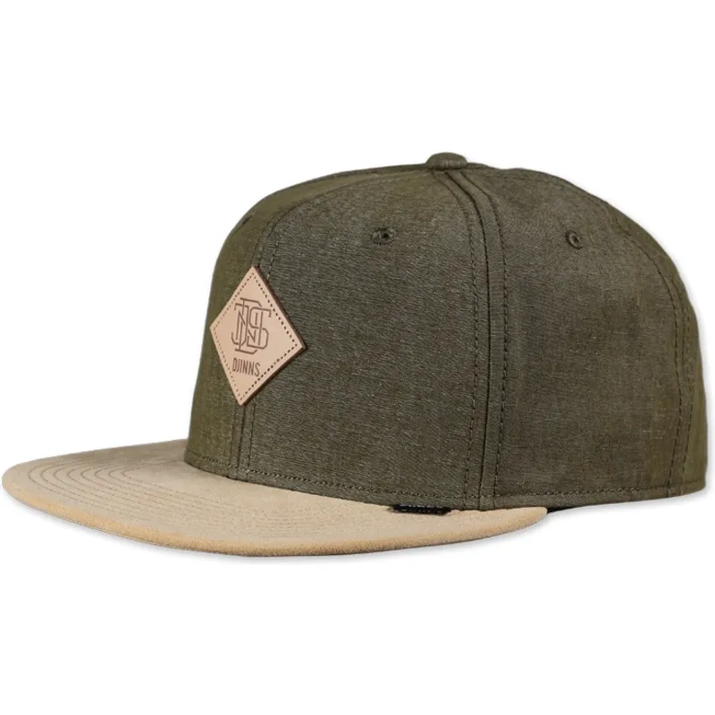 kapa-dabar-zelena-snapback-melange-twill-djinns