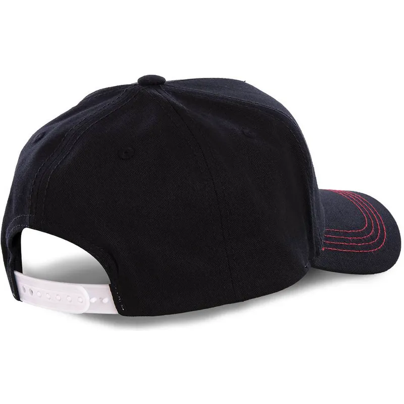 kapa-zaobljena-crna-snapback-knub-knuckles-the-echidna-sonic-the-hedgehog-capslab