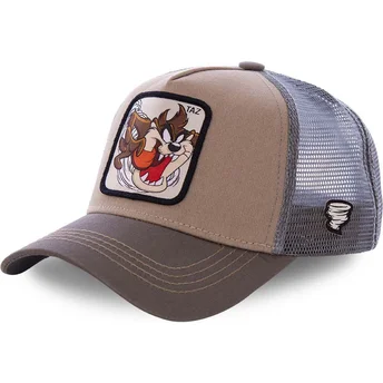 kapa-zaobljena-smeda-snapback-tasmanski-vrag-looney-tunes-capslab
