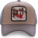 kapa-zaobljena-smeda-snapback-tasmanski-vrag-looney-tunes-capslab