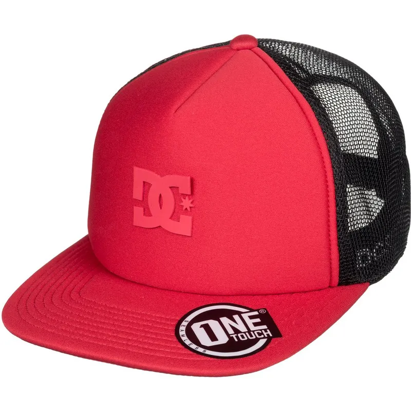 kapa-zaobljena-crvena-snapback-greet-up-dc-shoes