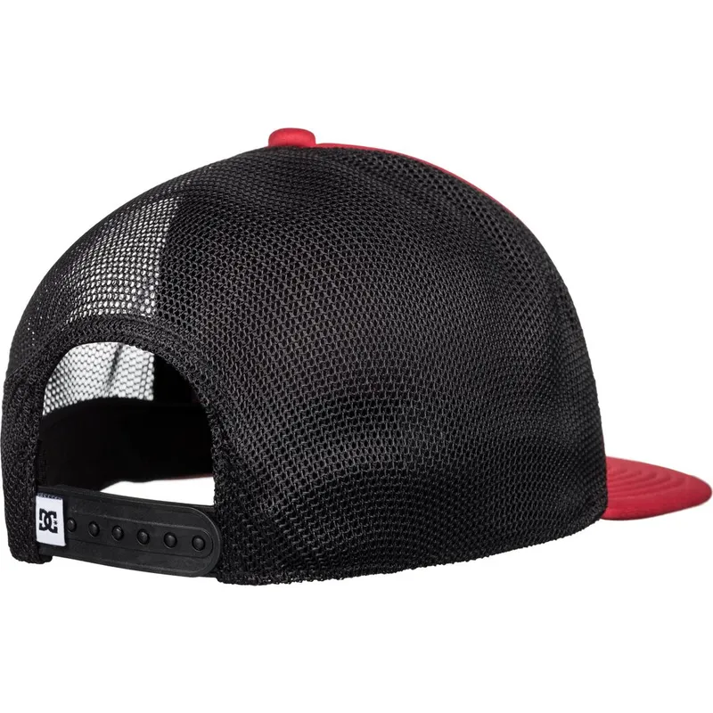 kapa-zaobljena-crvena-snapback-greet-up-dc-shoes