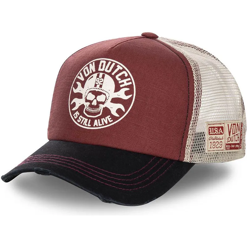 kapa-zaobljena-crvena-snapback-bor-von-dutch
